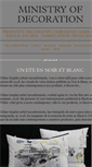 Mobile Screenshot of ministryofdecoration.com
